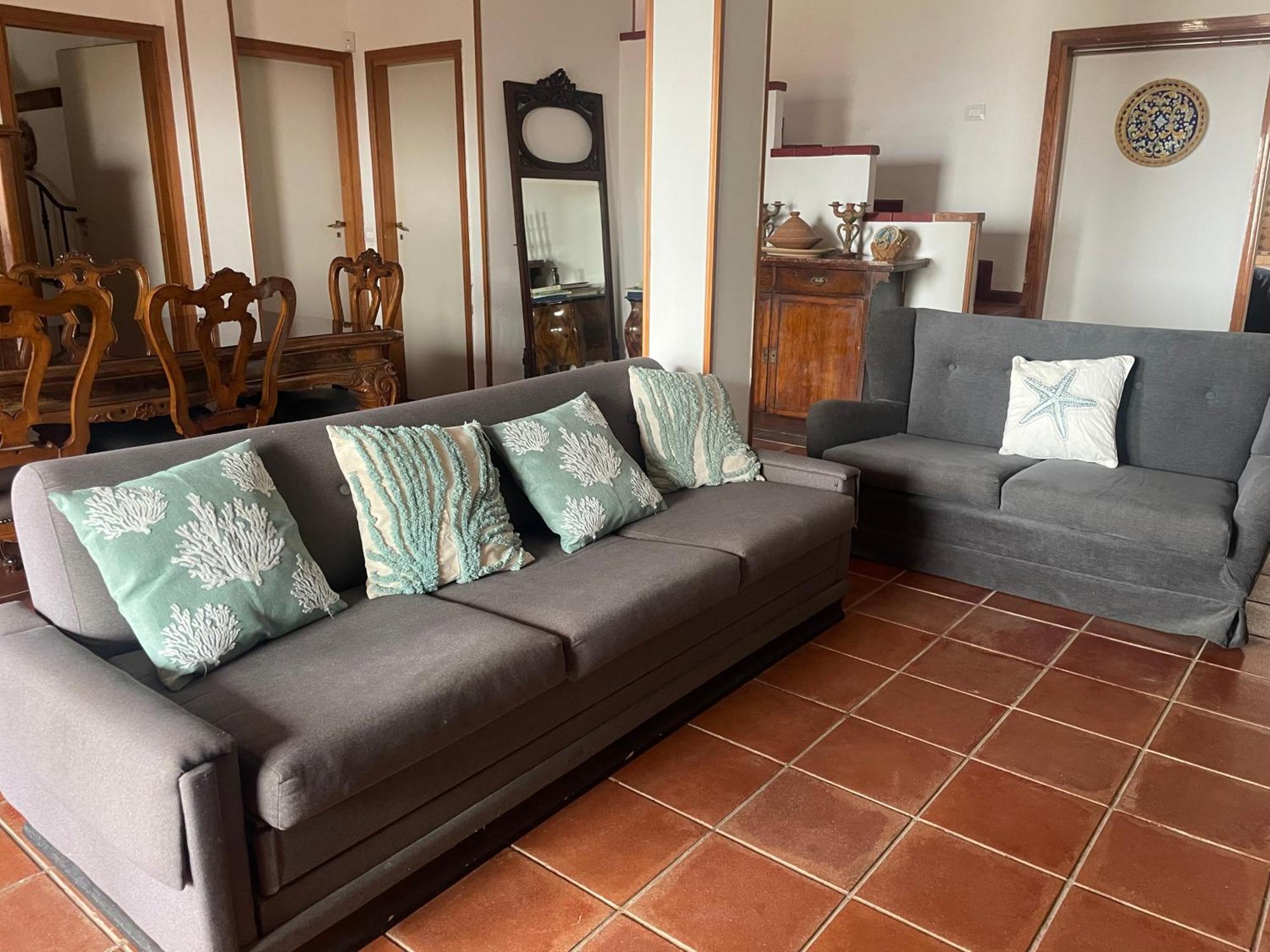 סקופלו Villa Vista Mare Spiaggia Privata מראה חיצוני תמונה
